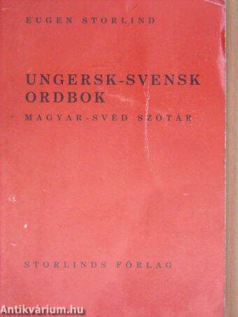 Ungersk-Svensk Ordbok