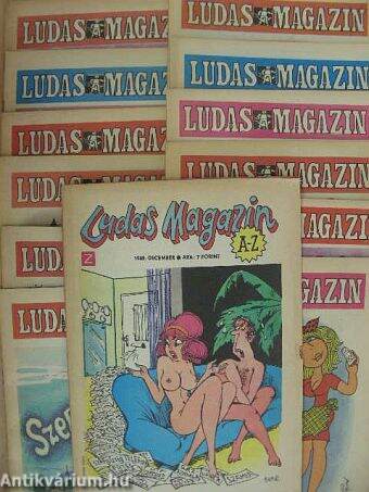 Ludas Magazin 1977-1980., 1985. (vegyes számok) (13 db)