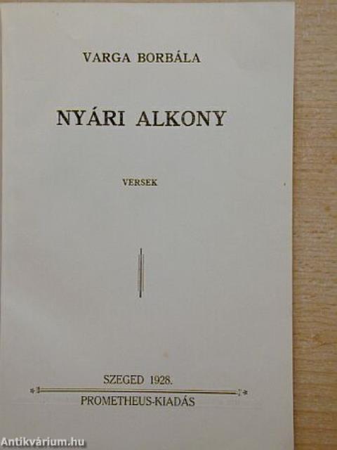 Nyári alkony