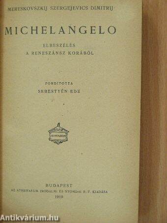 Michelangelo/Az asszony és a bábu/Szavak komédiája/Novellák