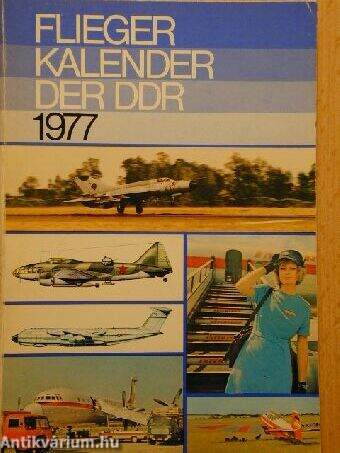 Fliegerkalender der DDR 1977