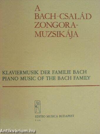 A Bach-család zongoramuzsikája