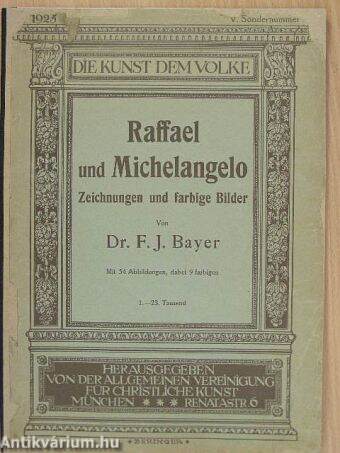 Raffael und Michelangelo (gótbetűs)