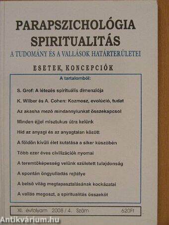 Parapszichológia-Spiritualitás 2008/4.