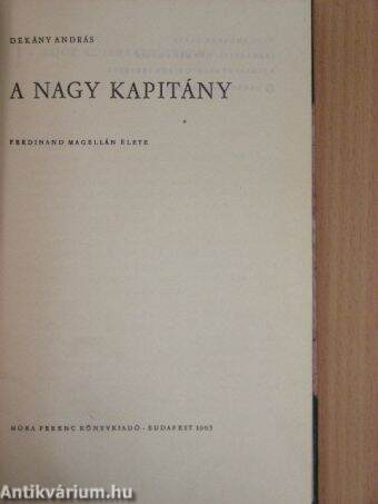 A nagy kapitány