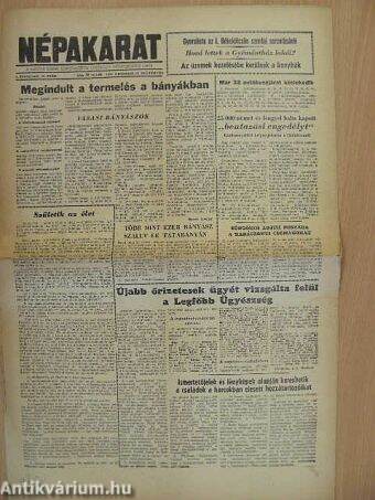 Népakarat 1956. december 13.