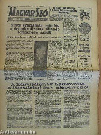 Magyar Szó 1956. december 9.