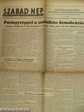 Szabad Nép 1956. július 23