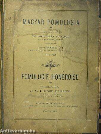 Magyar pomologia 1-5. füzet (hiányos)