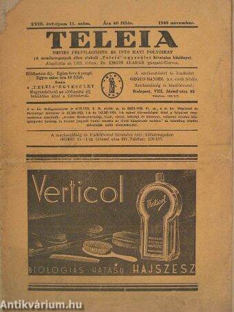 Teleia 1940. november