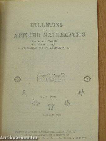 Bulletins for Applied Mathematics 66-75/80 (XVII)