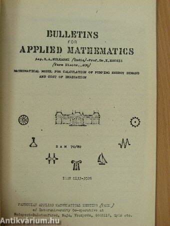 Bulletins for Applied Mathematics 66-75/80 (XVII)