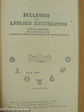 Bulletins for Applied Mathematics 66-75/80 (XVII)