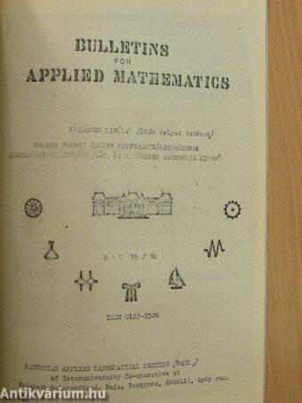 Bulletins for Applied Mathematics 66-75/80 (XVII)