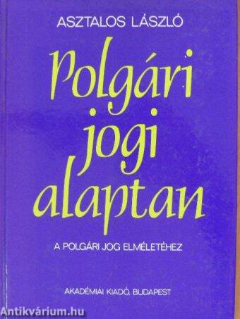 Polgári jogi alaptan