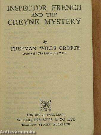 Inspector French and the Cheyne Mystery