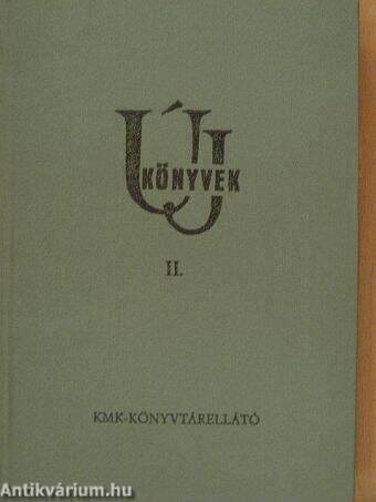 Új könyvek 1982. II. (töredék)