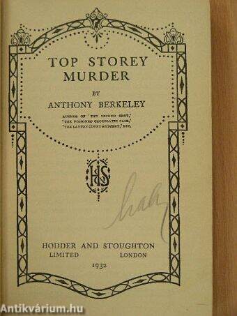 Top Storey Murder