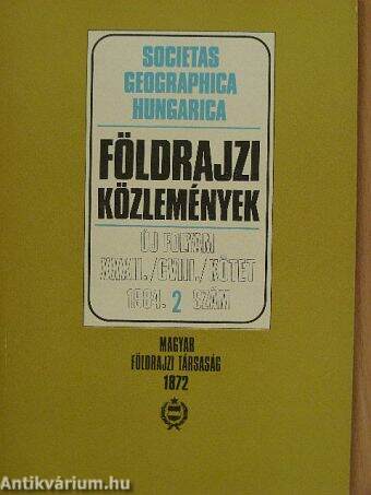 Földrajzi Közlemények 1984/2.