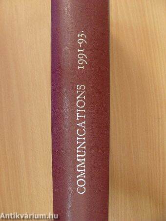 Journal on Communications 1992. január-december/1993. január-december