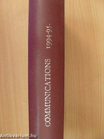 Journal on Communications 1994. január-december/1995. január-december