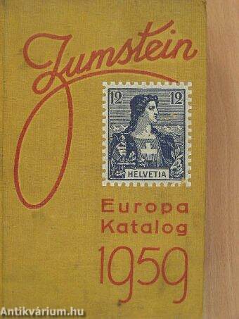 Briefmarken-katalog Zumstein - Europa 1959