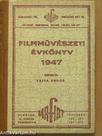 Filmművészeti évkönyv 1947