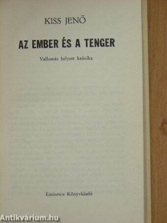 Az ember és a tenger