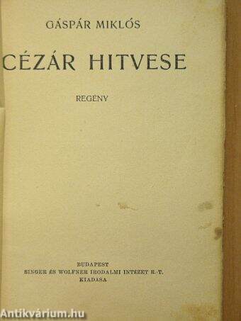 Cézár hitvese