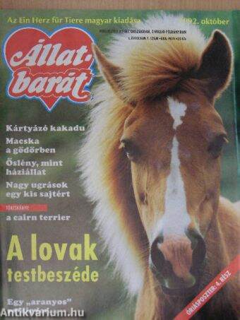 Állatbarát 1992. október