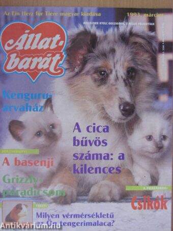 Állatbarát 1993. március