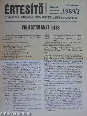 Értesítő 1989/2.