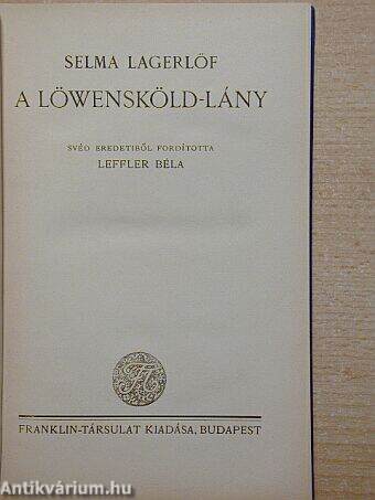 A Löwensköld-lány