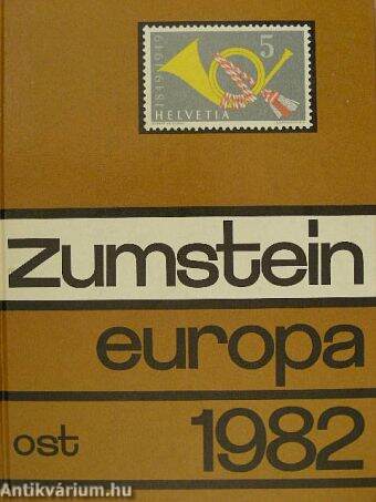 Zumstein Briefmarken-katalog - Ost Europa 1982