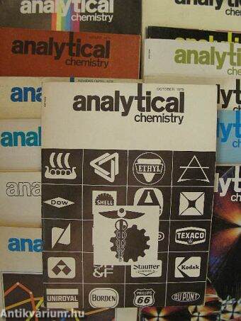 Analytical Chemistry 1974-1979 (vegyes számok, 13 db)