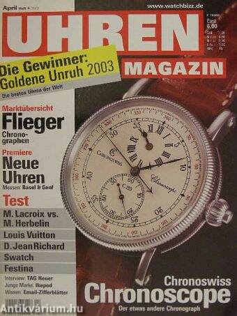 Uhren Magazin April 2003