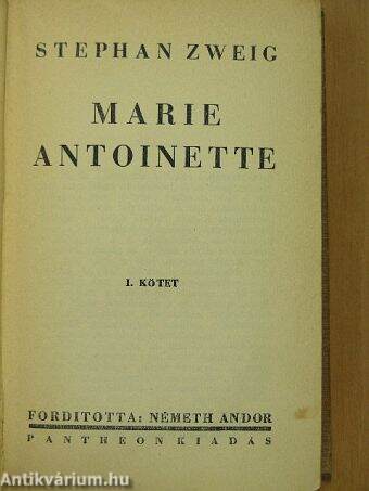 Marie Antoinette I-II.