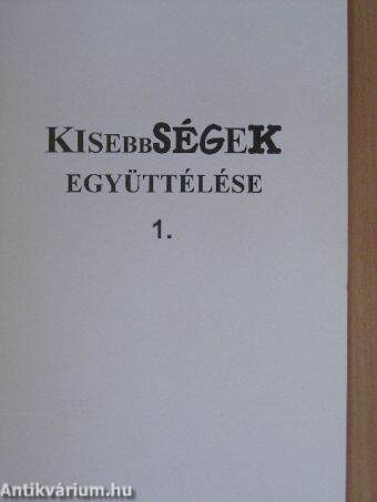 Kisebbségek együttélése 1.