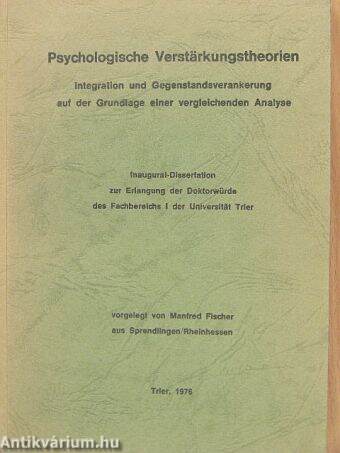 Psychologische Verstärkungstheorien