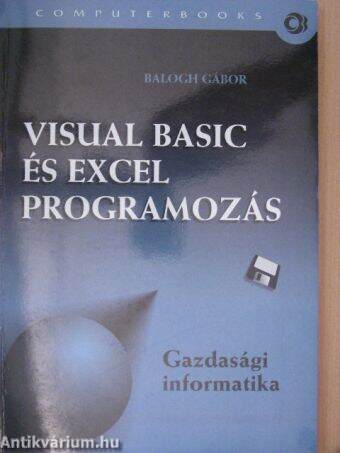 Visual Basic és Excel programozás