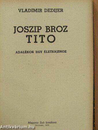 Joszip Broz Tito