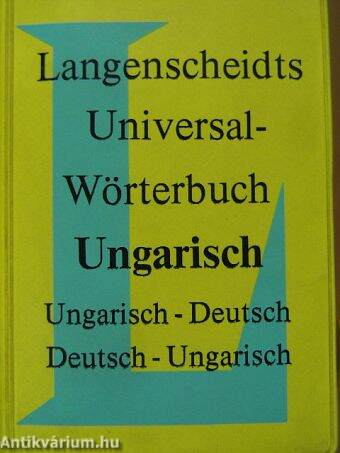 Langenscheidts Universal-Wörterbuch Ungarisch