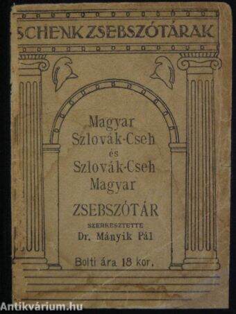 Magyar-szlovák-cseh és szlovák-cseh-magyar zsebszótár I-II.