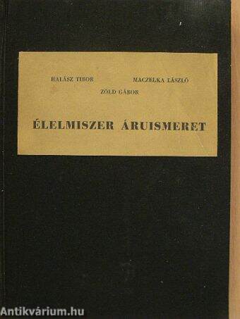 Élelmiszer áruismeret