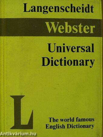 Langenscheidt Webster Universal Dictionary