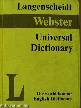 Langenscheidt Webster Universal Dictionary