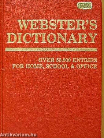 Webster's Dictionary