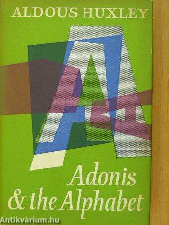 Adonis and the Alphabet