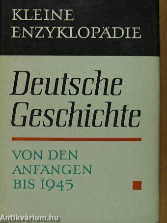 Deutsche Geschichte I.