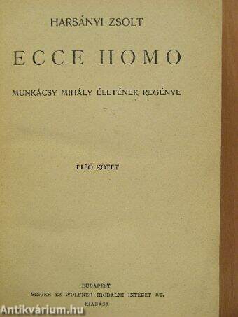 Ecce homo I-III.